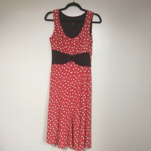 PERCEPTIONS | Red White Polka Dot Minnie Dress